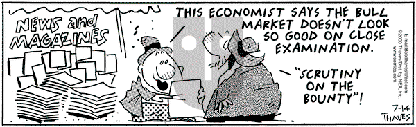 Frank and Ernest on Friday July 14, 2000 Comic Strip