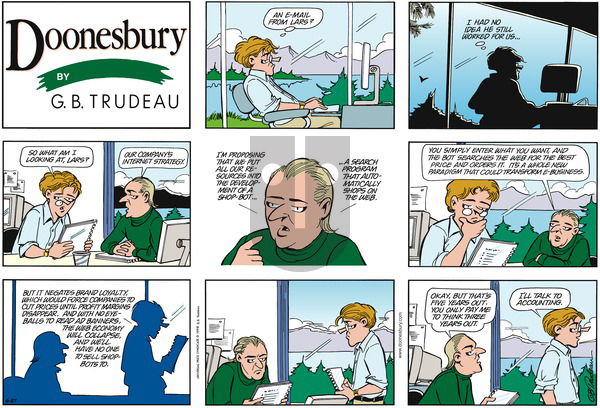 Doonesbury on Sunday June 27, 1999 Comic Strip