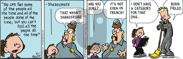 Frazz on Wednesday October 1, 2008 Comic Strip