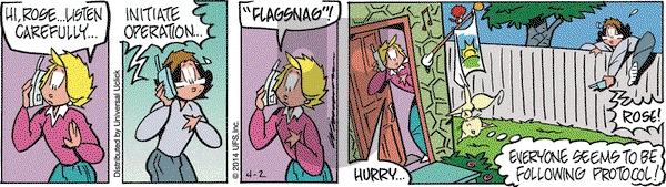 Rose is Rose on Wednesday April 2, 2014 Comic Strip