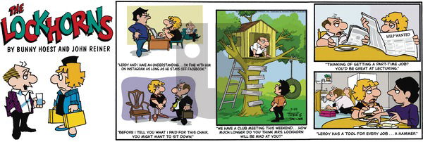 The Lockhorns - Sunday February 25, 2024 Comic Strip