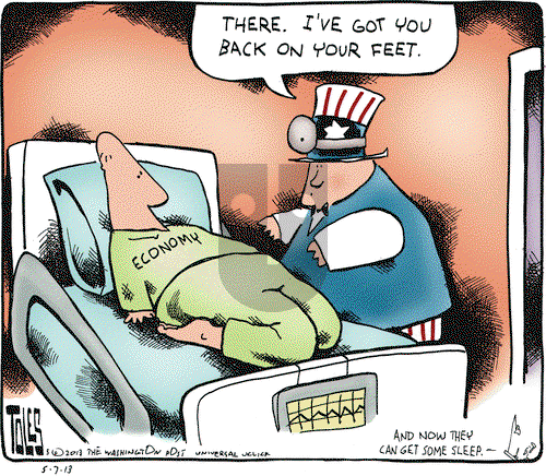 Tom Toles on Tuesday May 7, 2013 Comic Strip
