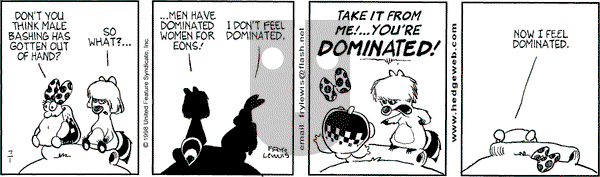 Over the Hedge on Wednesday July 1, 1998 Comic Strip