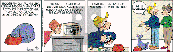 Arlo and Janis on Wednesday April 2, 2025 Comic Strip