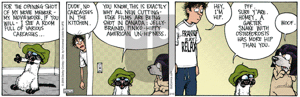 Get Fuzzy on Monday February 10, 2014 Comic Strip