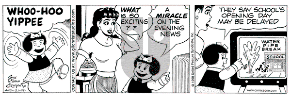 Nancy on Tuesday January 26, 1999 Comic Strip