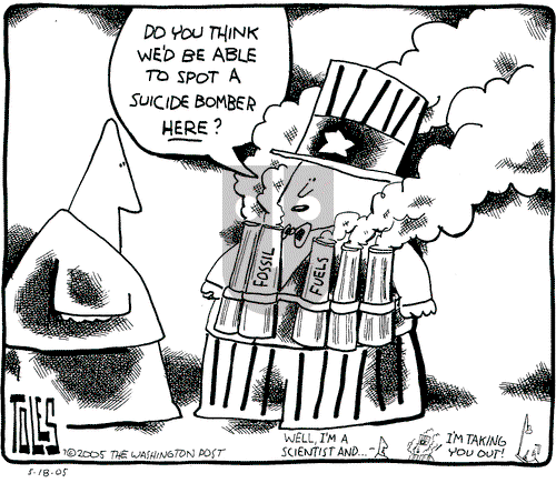 Tom Toles on Monday July 18, 2005 Comic Strip