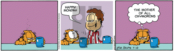 Garfield on Monday July 10, 2000 Comic Strip