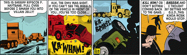 Rip Haywire on Friday January 24, 2014 Comic Strip