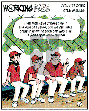 Working Daze on Wednesday August 23, 2006 Comic Strip