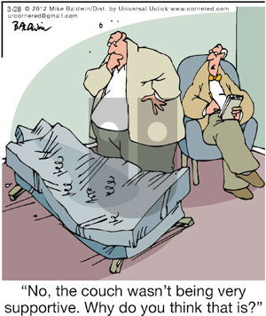 Cornered on Wednesday March 28, 2012 Comic Strip