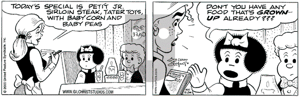 Nancy on Tuesday May 16, 2000 Comic Strip