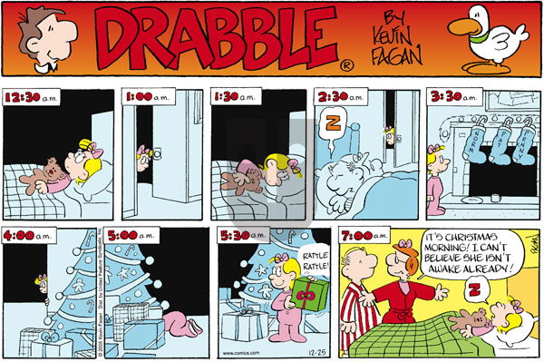 Drabble on Sunday December 25, 2005 Comic Strip