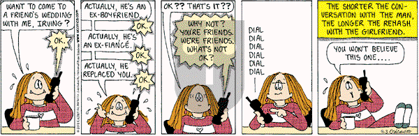 Cathy Classics - Monday September 3, 2012 Comic Strip