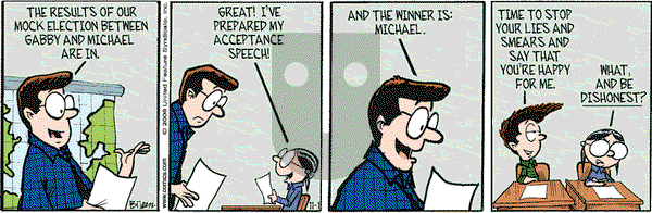 Grand Avenue on Saturday November 1, 2008 Comic Strip