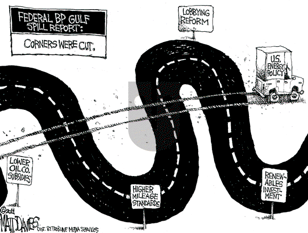Matt Davies on Thursday September 15, 2011 Comic Strip