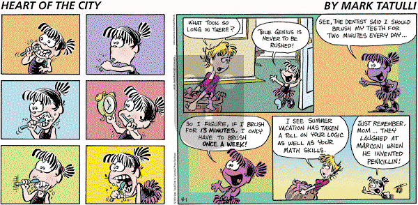Heart of the City on Sunday August 1, 2004 Comic Strip