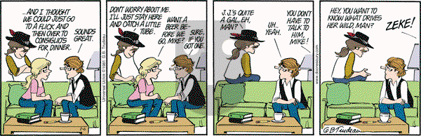 Doonesbury on Friday February 6, 2015 Comic Strip