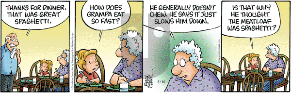 Pickles - Tuesday May 10, 2016 Comic Strip