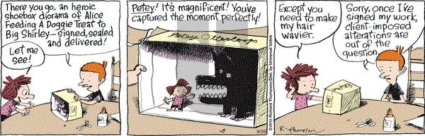 Cul de Sac on Saturday September 26, 2015 Comic Strip