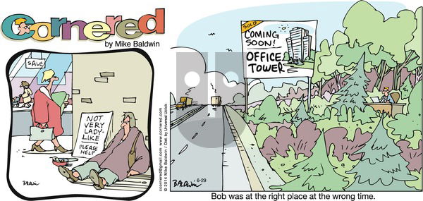 Cornered on Sunday June 29, 2014 Comic Strip
