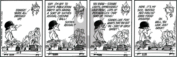 Doonesbury on Monday December 9, 1974 Comic Strip
