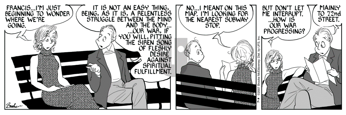 9 Chickweed Lane - Monday July 9, 2007 Comic Strip