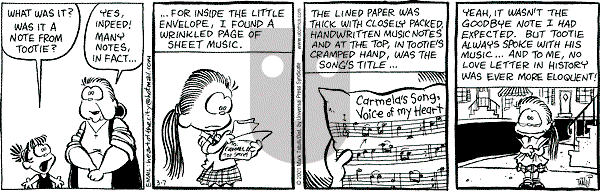 Heart of the City on Wednesday March 7, 2001 Comic Strip
