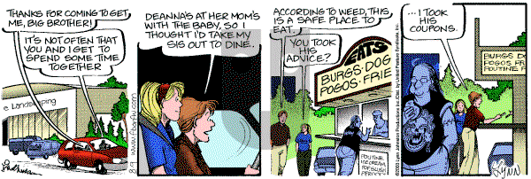 For Better or For Worse - Saturday August 9, 2003 Comic Strip