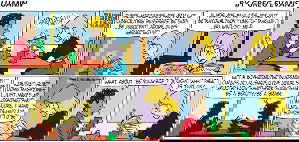 Luann on Sunday January 27, 2002 Comic Strip