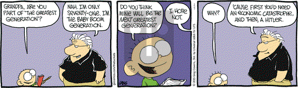 The Buckets on Saturday February 7, 2015 Comic Strip