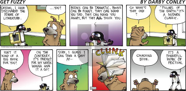 Get Fuzzy on Sunday August 25, 2013 Comic Strip