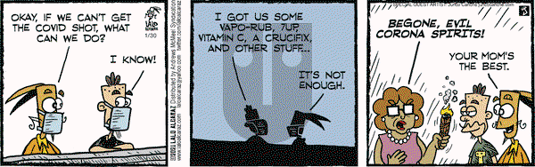La Cucaracha on Saturday January 30, 2021 Comic Strip