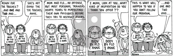 Cathy Classics on Wednesday August 9, 1995 Comic Strip
