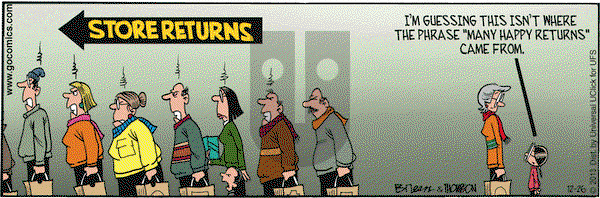 Grand Avenue on Thursday December 26, 2013 Comic Strip