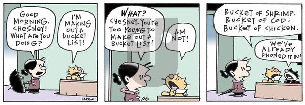 Ten Cats - Tuesday April 8, 2003 Comic Strip