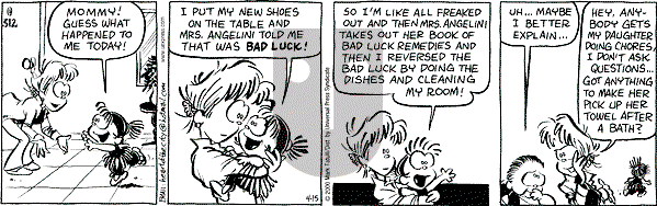 Heart of the City on Saturday April 15, 2000 Comic Strip