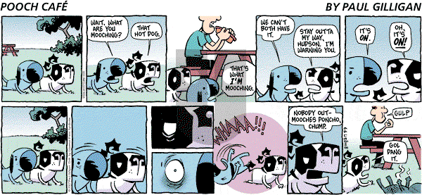 Pooch Cafe on Sunday September 9, 2007 Comic Strip