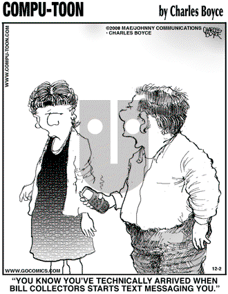 Compu-toon on Tuesday December 2, 2008 Comic Strip