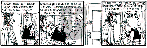 Monty on Tuesday December 13, 2005 Comic Strip