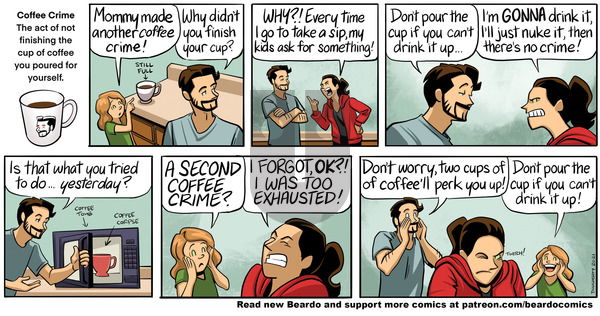 Beardo on Monday January 13, 2025 Comic Strip