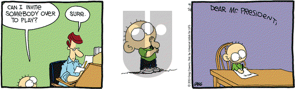The Buckets on Monday April 22, 2013 Comic Strip