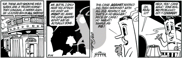 Doonesbury on Thursday August 24, 1995 Comic Strip