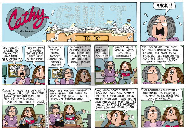 Cathy Classics on Sunday October 6, 1996 Comic Strip