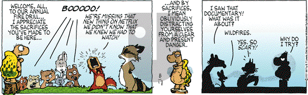 Over the Hedge on Tuesday August 17, 2021 Comic Strip