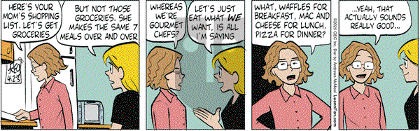 Luann on Wednesday April 23, 2025 Comic Strip
