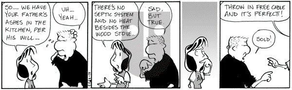 Barkeater Lake on Thursday January 19, 2012 Comic Strip