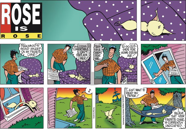 Rose is Rose on Sunday September 1, 2019 Comic Strip