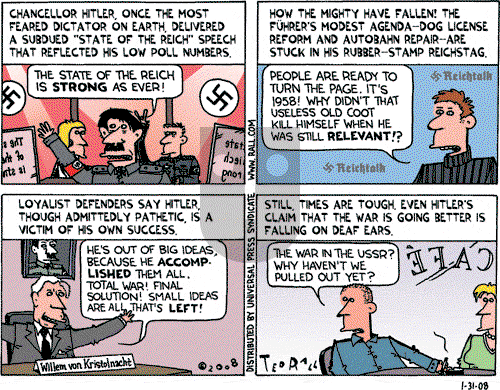 Ted Rall on Thursday January 31, 2008 Comic Strip