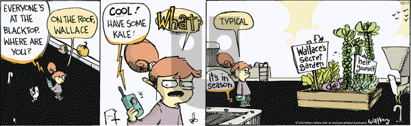 Wallace the Brave on Saturday October 17, 2020 Comic Strip
